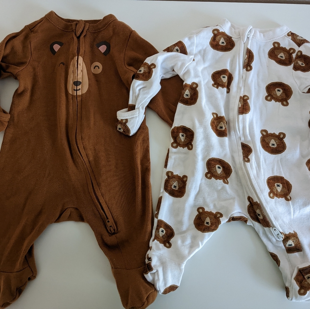 Old Navy NB footie bundle